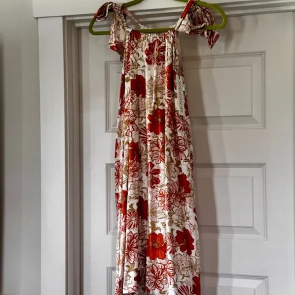 Farm Rio Sunny Mix Midi-dress Size M - Picture 5 of 5